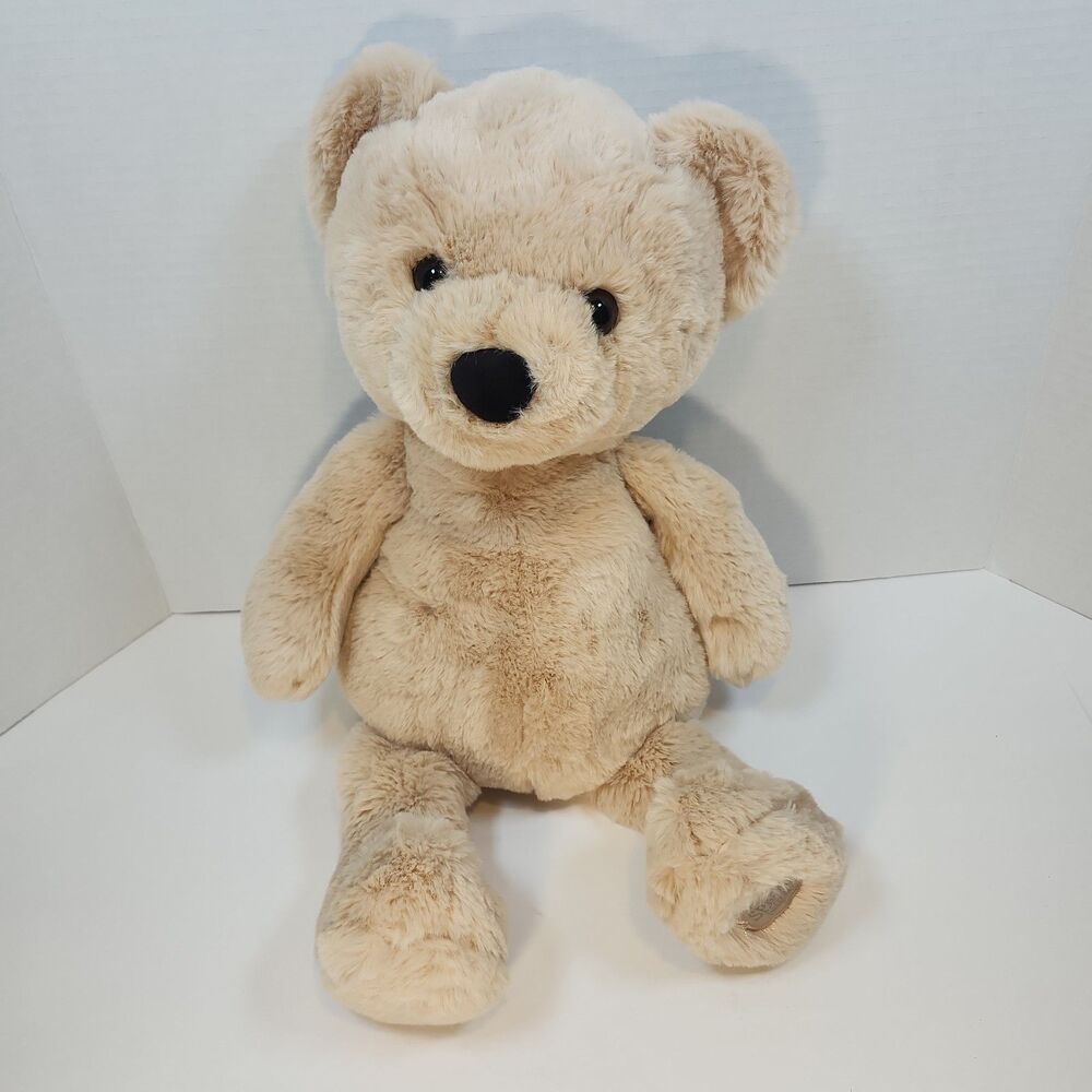 Spark Create Imagine 18" Soft Light Brown Teddy Bear Plush with Beans